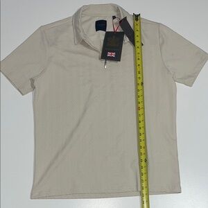 Classic Beige Polo Shirt for Men